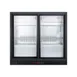 Summit SCR700B Merchandiser, 7.4 cu.ft., Black, Two Sliding Glass Doors with Lock, Shelves, Thermostat 2 image
