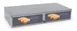 Nemco 8055-SBB Bun Box, Stainless Steel with Polycarbonate Door 1 image
