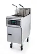 Pitco SE14X 15" Floor Model Electric Full Pot Fryer w/ 50-Lb. Capacity, 2 Twin or 1 Full Baskets 2 image