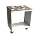 SecoSelect TSC Stainless Steel Mobile Flatware & Tray Cart - 33-3/4"W x 20-1/2"D x 39"H 1 image