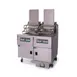Pitco SELVRF-2/FD Multiple Battery Electric Floor Fryer w/ (2) 76-Lb. Vats, Computer Controls 4 image