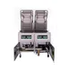 Pitco SELVRF-2/FD Multiple Battery Electric Floor Fryer w/ (2) 76-Lb. Vats, Computer Controls 5 image