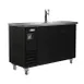 Serv-Ware DD49-1-HC 49" 1 Column Draft Beer Cooler, 10.45 cu. ft. 1 image