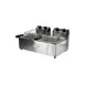 Serv-Ware EF-06L-2 Full Pot Countertop Electric Fryer w/ 13.20 lbs Oil Capacity, 2 Baskets 1 image