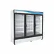 Serv-Ware GF72-HC 81" 3 Glass Door Freezer Merchandiser in White, 72 cu. ft. 1 image
