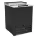 Serv-Ware GFR24 24" Black Glass Froster, 2.67 cu. ft. 1 image