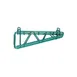 Serv-Ware GRDWMB18-CWP Double Wall Bracket, 18" Deep, Green Epoxy Finish, NSF Certified 1 image
