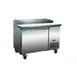 Serv-Ware PP44-6-HC 47" Refrigerated Pizza Prep Table w/ 1 Door, (6) 1/3 Pans, 12 cu. ft. 1 image