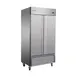 Serv-Ware RR2-35-HC 39" 2-Section Reach-In Refrigerator, Aluminum Interior, 35 cu. ft. 1 image