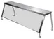 Serv-Ware SG5-1 Single-Sided Sneeze Guard, 72-3/10"W x 10-3/5"D x 20"H 1 image
