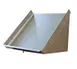 Serv-Ware SR63-CWP 62" Stainless Steel Wall Mounted Slanted Rack Shelf 1 image