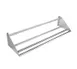 Serv-Ware SRT22-CWP 22"L Tubular Slant Rack, Pre Drilled for Wall Mounting 1 image