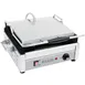 Eurodib SFE02345240 Single Panini Sandwich Grill w/ Cast Iron Grooved Plates, 240V 1 image