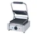 Adcraft SG-811 12" Commercial Sandwich Panini Grill w/ Cast Iron Grooved Plates, 120V 1 image