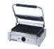 Adcraft SG-811E 17" Commercial Sandwich Panini Grill w/ Cast Iron Grooved Plates, 120V 1 image