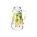 Service Ideas SWP19SB Plastic Pitcher 1 image