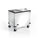 Silver King SKFMW34-ELUS1 36" Mobile Solid Chest Freezer/Meat Well, 3.93 cu. ft. 1 image
