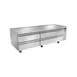 Silver King SKRCB79H-EDUS3 79" 4 Drawers Freezer Chef Base w/ Marine Edge Top 1 image