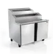 Silver King SKRN48-ESUS1 48" Ice Cream Topping Unit w/ 6" Cutting Board, 12.99 cu. ft. 1 image