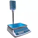 Skyfood CK-P30PLUS Scale – 30 lb Capacity, 9"x12" Stainless Steel Platform, 6‑Digit LCD Pole Display, 120V 10W 1 image