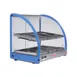 Skyfood FWD2-18B 18" Blue Color Food Warmer Display Case with Double Shelf  1 image