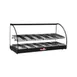 Skyfood FWD2-36BL 36" Black Color Food Warmer Display Case with Double Shelf 1 image