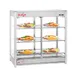 Skyfood HMC-PT 31" Pass-thru Steam Line Heated Merchandiser Cabinet with Triple Shelf 1 image