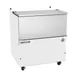 Beverage Air SM34HC-W 34" Single Sided Milk Cooler, Cold Wall, 8 Crates Capacity 1 image