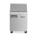 Coldline SMP27 27" 1-Door Mega Top Sandwich and Salad Prep Table, 9 Pans, Stainless Steel 2 image