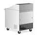 Coldline SMP27 27" 1-Door Mega Top Sandwich and Salad Prep Table, 9 Pans, Stainless Steel 3 image