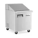 Coldline SMP27 27" 1-Door Mega Top Sandwich and Salad Prep Table, 9 Pans, Stainless Steel 1 image