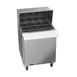 Beverage Air SPE27HC-12M-B 27" Mega Top Sandwich/Salad Prep Table w/ 1 Door, 12 Pans, 6.9 cu. ft. 1 image