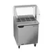 Beverage Air SPE27HC-SNZ 27" One Section Sandwich/Salad Prep Table w/ 1 Door, 8 pans, 6.75 cu. ft. 1 image