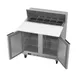 Beverage Air SPE36HC-10C 36" Two Section Sandwich/Salad Prep Table w/ 2 Doors, 10 pans, 10 cu. ft. 4 image