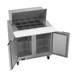 Beverage Air SPE36HC-12M 36" Mega Top Sandwich/Salad Prep Table w/ 2 Doors, 12 Pans, 10 cu. ft. 3 image