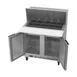 Beverage Air SPE36HC-15M 36" Mega Top Sandwich/Salad Prep Table w/ 2 Doors, 15 Pans, 10 cu. ft. 4 image