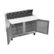 Beverage Air SPE48HC-12C 48" Two Section Sandwich/Salad Prep Table w/ 2 Doors, 12 pans, 13 cu. ft. 3 image
