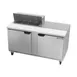 Beverage Air SPE60HC-08 60" Two Section Sandwich/Salad Prep Table w/ 2 Doors, 8 pans, 16 cu. ft. 2 image