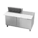 Beverage Air SPE60HC-08C 60" Two Section Sandwich/Salad Prep Table w/ 2 Doors, 8 pans, 16 cu. ft. 2 image