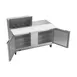 Beverage Air SPE60HC-08C 60" Two Section Sandwich/Salad Prep Table w/ 2 Doors, 8 pans, 16 cu. ft. 3 image
