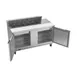Beverage Air SPE60HC-12 60" Two Section Sandwich/Salad Prep Table w/ 2 Doors, 12 pans, 16 cu. ft. 3 image