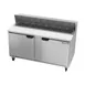 Beverage Air SPE60HC-16 60" Two Section Sandwich/Salad Prep Table w/ 2 Doors, 16 pans, 16 cu. ft. 2 image