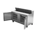 Beverage Air SPE60HC-16 60" Two Section Sandwich/Salad Prep Table w/ 2 Doors, 16 pans, 16 cu. ft. 6 image