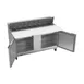 Beverage Air SPE60HC-16C 60" Two Section Sandwich/Salad Prep Table w/ 2 Doors, 16 pans, 16 cu. ft. 3 image