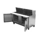 Beverage Air SPE60HC-24M 60" Mega Top Sandwich / Salad Prep Table w/ 2 Doors, 24 Pans, 16 cu. ft. 6 image