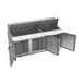 Beverage Air SPE72HC-30M 72" Mega Top Sandwich / Salad Prep Table w/ 3 Doors, 30 Pans, 20 cu. ft. 4 image