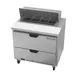 Beverage Air SPED36HC-08-2 36" One Section Sandwich/Salad Prep Table w/ 2 Drawers, 8 pans, 10 cu. ft. 2 image