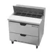 Beverage Air SPED36HC-10-2 36" One Section Sandwich/Salad Prep Table w/ 2 Drawers, 10 Pans 2 image
