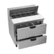 Beverage Air SPED36HC-10-2 36" One Section Sandwich/Salad Prep Table w/ 2 Drawers, 10 Pans 3 image