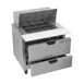 Beverage Air SPED36HC-12M-2 36" Mega Top Sandwich / Salad Prep Table w/ 2 Drawers, 12 Pans 3 image